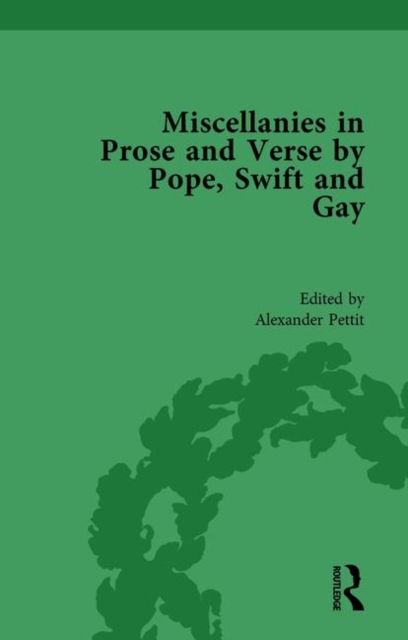 Miscellanies in Prose and Verse by Pope, Swift and Gay Vol 4, Hardback Book