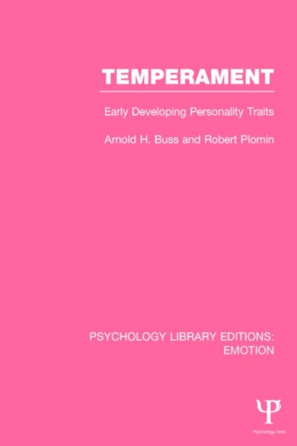 Temperament : Early Developing Personality Traits, Paperback / softback Book