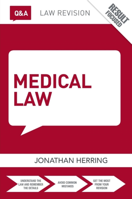 Q&A Medical Law, Paperback / softback Book