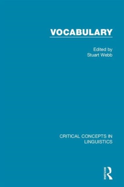 Vocabulary, Mixed media product Book