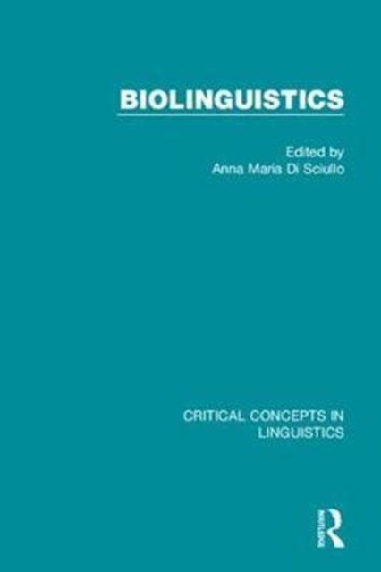 Biolinguistics, Mixed media product Book