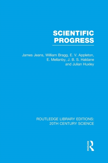 Scientific Progress, Paperback / softback Book