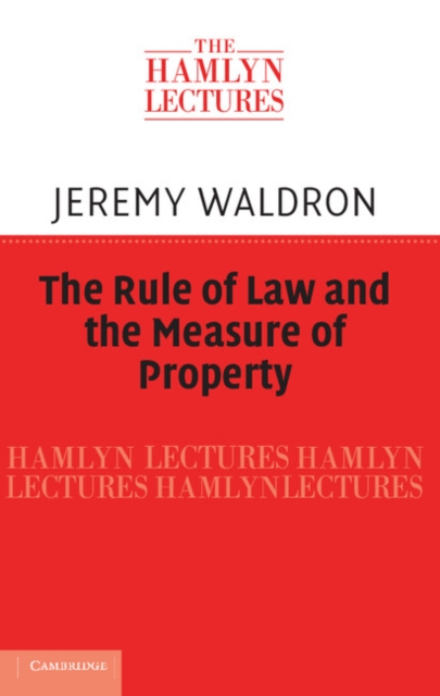 Rule of Law and the Measure of Property, PDF eBook