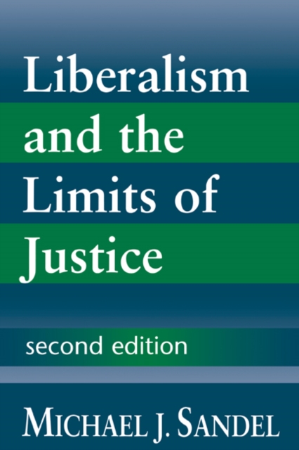 Liberalism and the Limits of Justice, PDF eBook