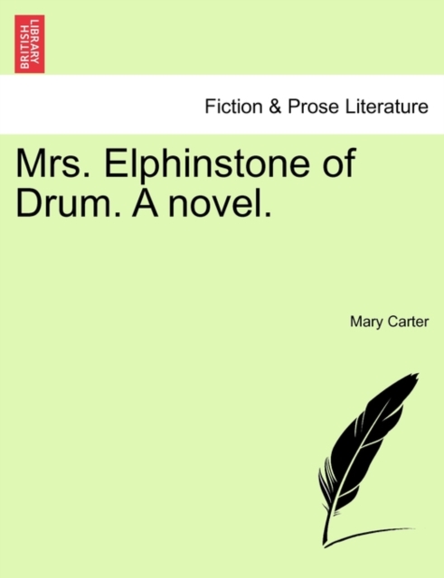 Mrs. Elphinstone of Drum, Paperback / softback Book