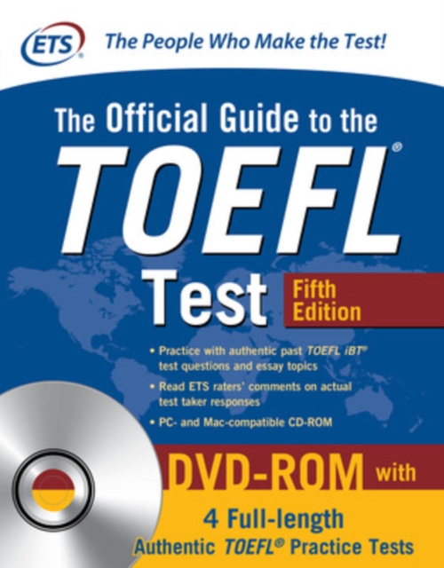 The Official Guide to the TOEFL Test with DVD-ROM, Fifth Edition, Paperback / softback Book