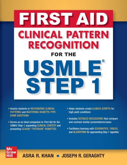 First Aid Clinical Pattern Recognition for the USMLE Step 1, Paperback / softback Book