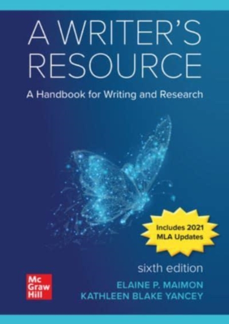 A Writer's Resource 2021 MLA Update, Spiral bound Book