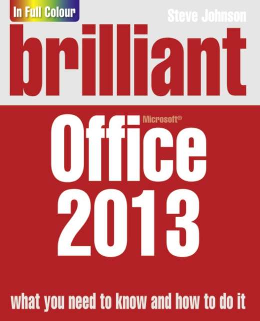 Brilliant Office 2013, Paperback / softback Book
