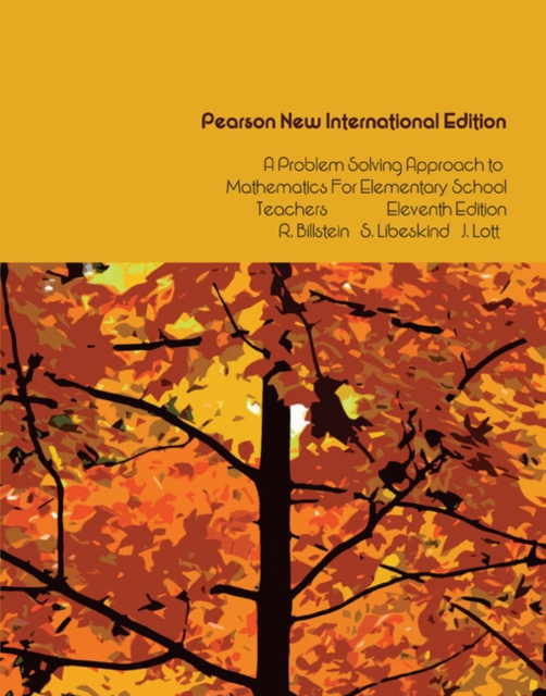 Problem Solving Approach to Mathematics for Elementary School Teachers, A: Pearson New International Edition, Paperback / softback Book