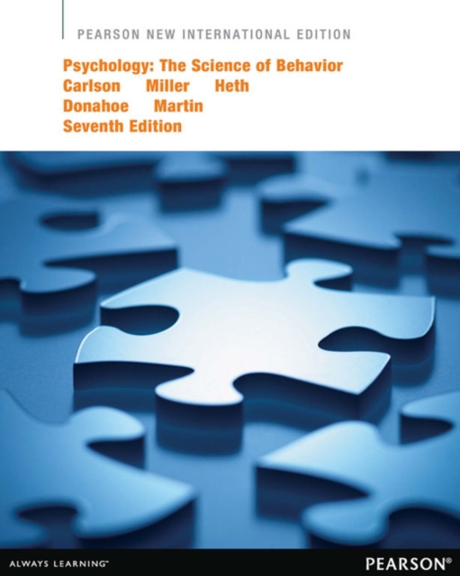 Psychology: The Science of Behavior : Pearson New International Edition, Paperback / softback Book