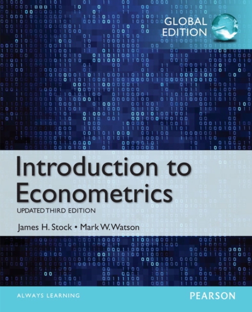 Introduction to Econometrics, Update with MyEconLab, Global Edition, Mixed media product Book