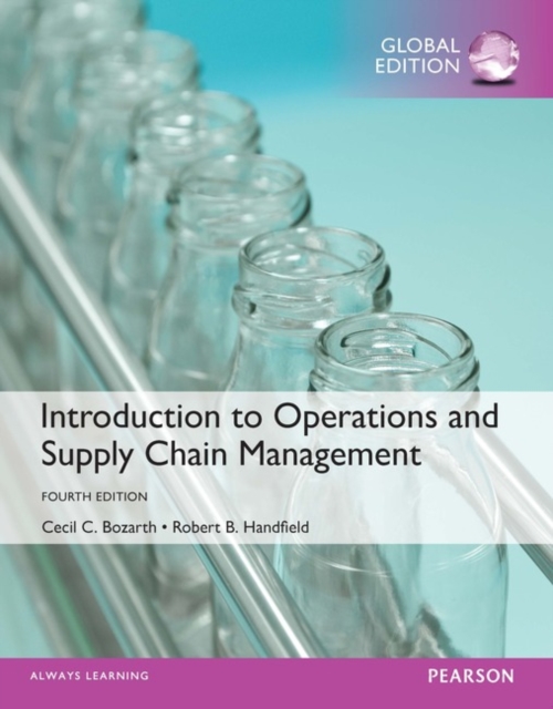 Introduction to Operations and Supply Chain Management OLP witheText, Global Edition, Mixed media product Book