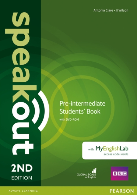 Speakout Pre-Intermediate 2nd Edition Students' Book with DVD-ROM and MyEnglishLab Access Code Pack, Mixed media product Book