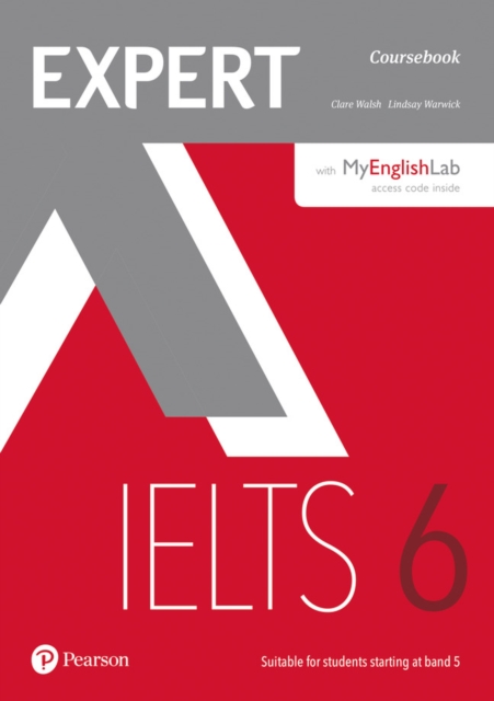 Expert IELTS 6 Coursebook with Online Audio and MyEnglishLab Pin Pack, Multiple-component retail product Book
