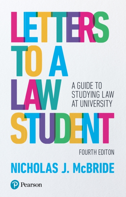Letters to a Law Student : A Guide To Studying Law At University, EPUB eBook