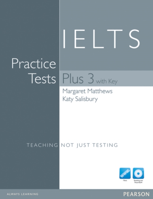Practice Tests Plus IELTS 3 with Key and Multi-ROM/Audio CD Pack, Mixed media product Book