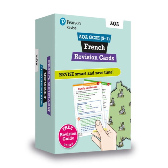 Pearson REVISE AQA GCSE French Revision Cards (with free online Revision Guide): For 2024 and 2025 assessments and exams (Revise AQA GCSE MFL 16), Multiple-component retail product Book