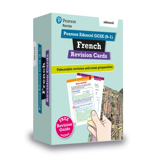 Pearson REVISE Edexcel GCSE French Revision Cards (with free online Revision Guide): For 2024 and 2025 assessments and exams (Revise Edexcel GCSE Modern Languages 16), Multiple-component retail product Book