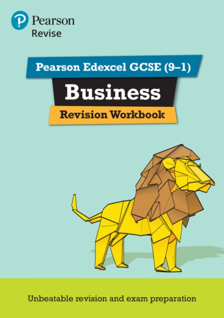 Pearson REVISE Edexcel GCSE (9-1) Business Revision Workbook: For 2024 and 2025 assessments and exams (REVISE Edexcel GCSE Business 2017), Paperback / softback Book
