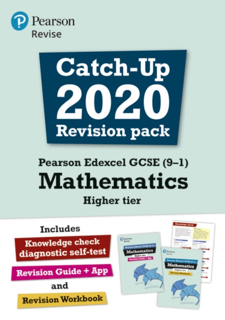 Pearson REVISE Edexcel GCSE (9-1) Mathematics Higher Catch-up Revision Pack : for home learning, 2022 and 2023 assessments and exams, Multiple-component retail product Book