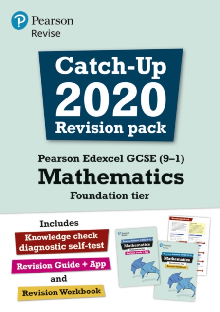 Pearson REVISE Edexcel GCSE (9-1) Maths Foundation Catch-up Revision Pack : for home learning, 2022 and 2023 assessments and exams, Multiple-component retail product Book
