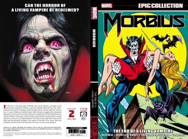 Morbius Epic Collection: The End Of A Living Vampire, Paperback / softback Book