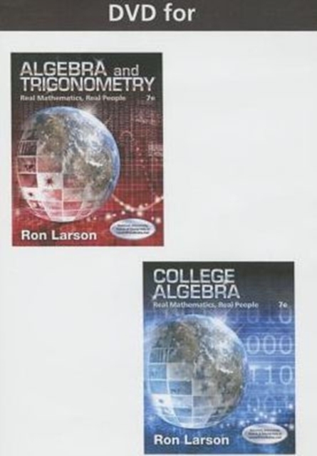 DVD: Algebra and Trigonometry: Real Mathematics, Real People, 7th, DVD-ROM Book