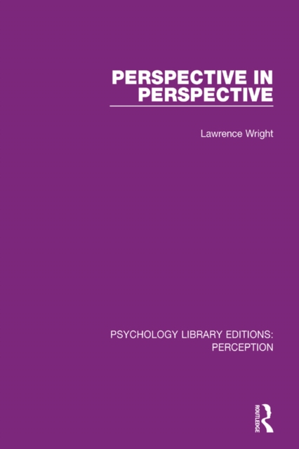 Perspective in Perspective, EPUB eBook