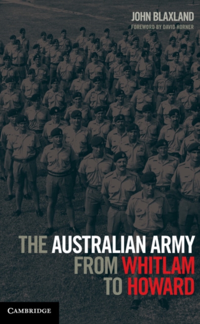 Australian Army from Whitlam to Howard, PDF eBook