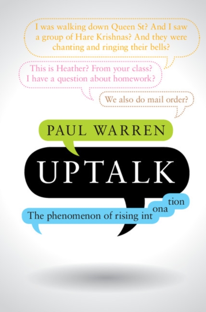 Uptalk : The Phenomenon of Rising Intonation, PDF eBook