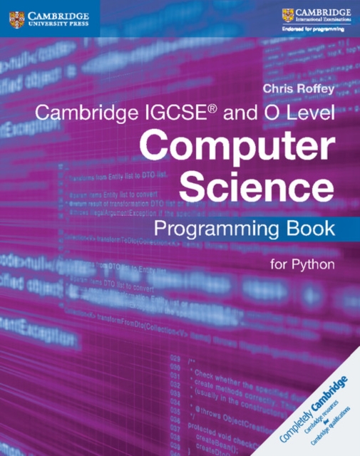 Cambridge IGCSE® and O Level Computer Science Programming Book for Python, Paperback / softback Book
