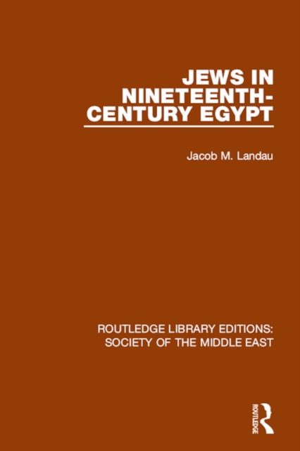 Jews in Nineteenth-Century Egypt, PDF eBook