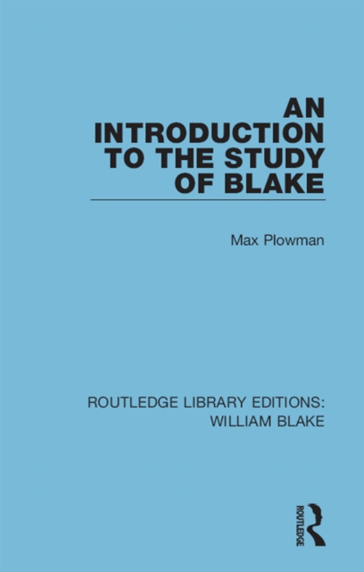 An Introduction to the Study of Blake, PDF eBook