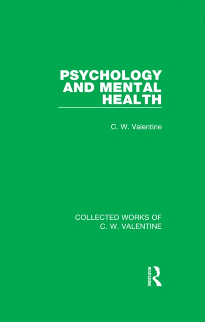 Psychology and Mental Health, PDF eBook