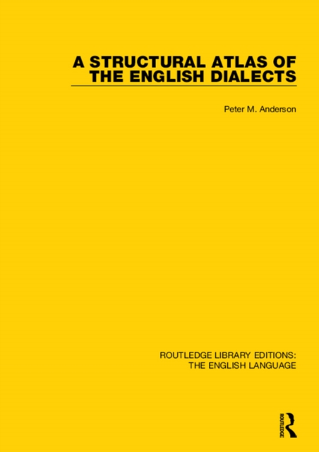A Structural Atlas of the English Dialects, PDF eBook