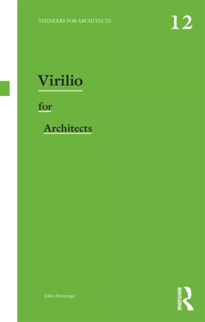 Virilio for Architects, EPUB eBook