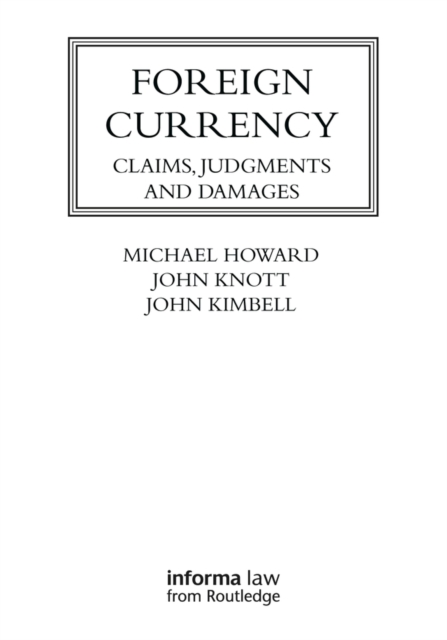 Foreign Currency : Claims, Judgments and Damages, PDF eBook