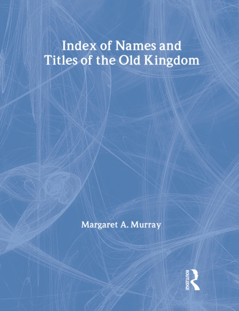 Index Of Names & Titles Of The, PDF eBook