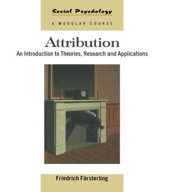 Attribution : An Introduction to Theories, Research and Applications, EPUB eBook
