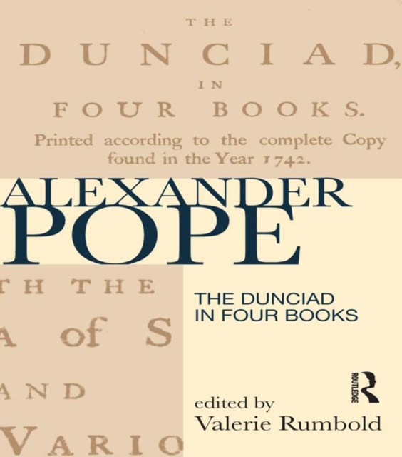 The Dunciad in Four Books, EPUB eBook