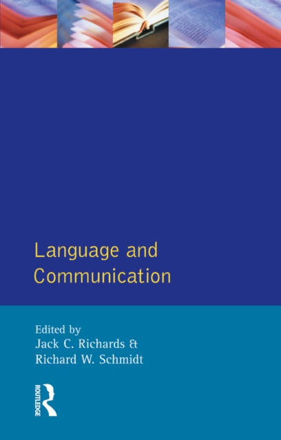 Language and Communication, PDF eBook