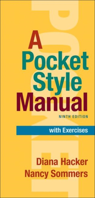 A Pocket Style Manual with exercises, Spiral bound Book