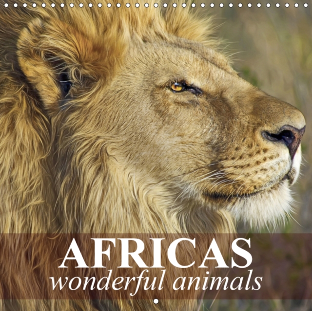 Africas wonderful animals 2019 : Africas beautiful animals in the wild, Calendar Book