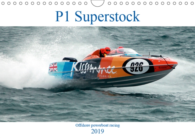 P1 Superstock 2019 : P1 Superstock powerboats in action., Calendar Book