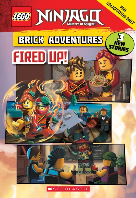 Fired Up! (LEGO Ninjago: Brick Adventures), Paperback Book