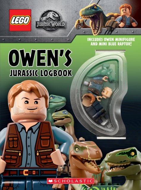 Owen's Jurassic Logbook (wth Owen minifigure and mini Blue Raptor), Mixed media product Book