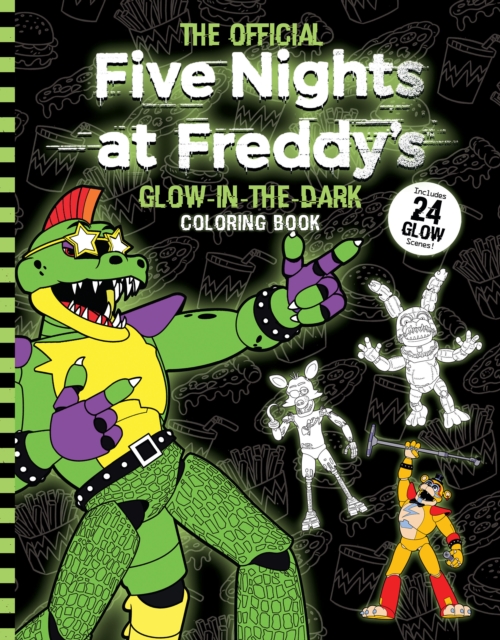 Five Nights at Freddy's Glow in the Dark Coloring Book, Paperback / softback Book