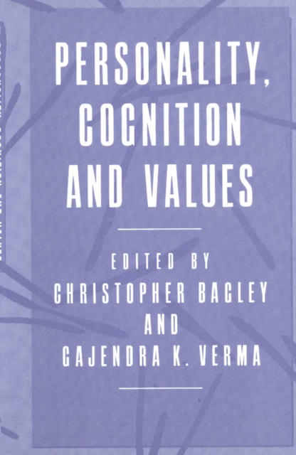 Personality, Cognition and Values, PDF eBook