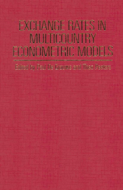 Exchange Rates in Multicountry Econometric Models, PDF eBook